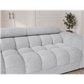 Sofa bed Efestello, sleeping function, Coralline 01, white, H96x260x100cm