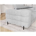 Sofa bed Efestello, sleeping function, Coralline 01, white, H96x260x100cm
