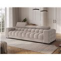 Sofa bed Efestello, sleeping function, Royal 18, boucle, beige, H96x260x100cm