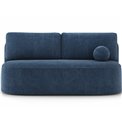 Sofa bed Eliana, sleeping function, Jarell 40, corduroy, blue, H93x193x96cm