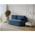 Sofa bed Eliana, sleeping function, Jarell 40, corduroy, blue, H93x193x96cm