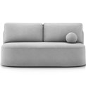 Sofa bed Eliana, sleeping function, Poco 03, light grey, H93x193x96cm