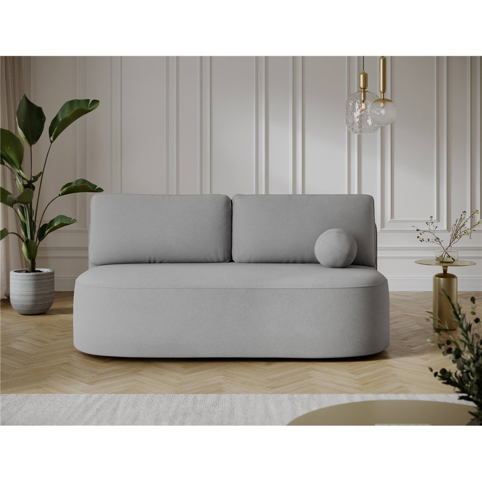 Sofa bed Eliana, sleeping function, Poco 03, light grey, H93x193x96cm