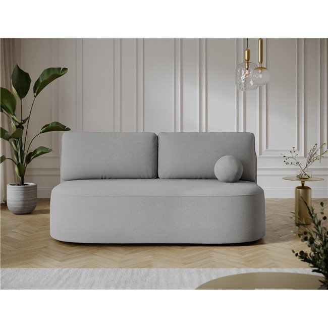 Sofa bed Eliana, sleeping function, Poco 03, light grey, H93x193x96cm