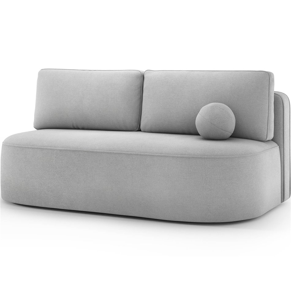 Sofa bed Eliana, sleeping function, Poco 03, light grey, H93x193x96cm