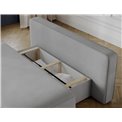 Sofa bed Eliana, sleeping function, Poco 03, light grey, H93x193x96cm