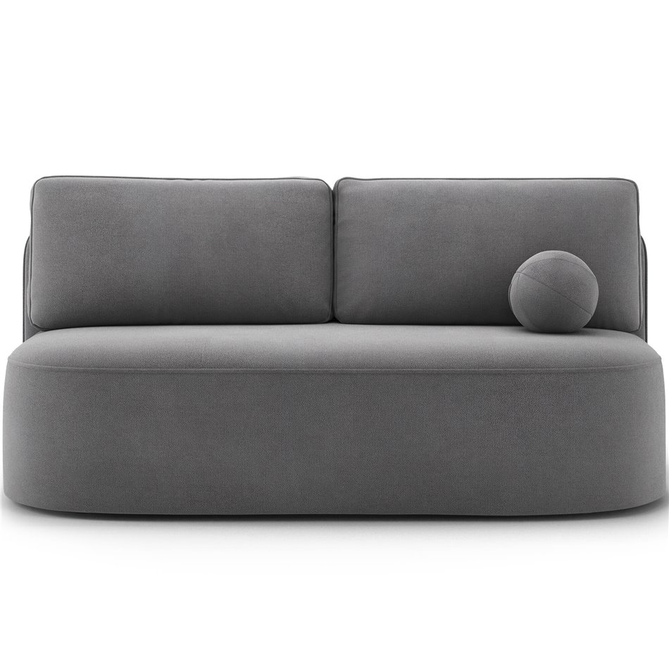Sofa bed Eliana, sleeping function, Poco 04, grey, H93x193x96cm