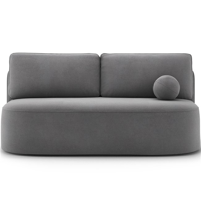Sofa bed Eliana, sleeping function, Poco 04, grey, H93x193x96cm