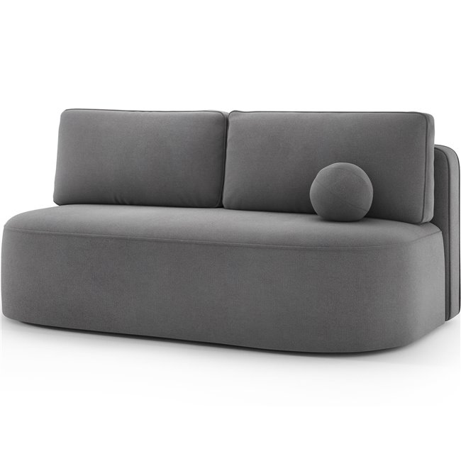 Sofa bed Eliana, sleeping function, Poco 04, grey, H93x193x96cm