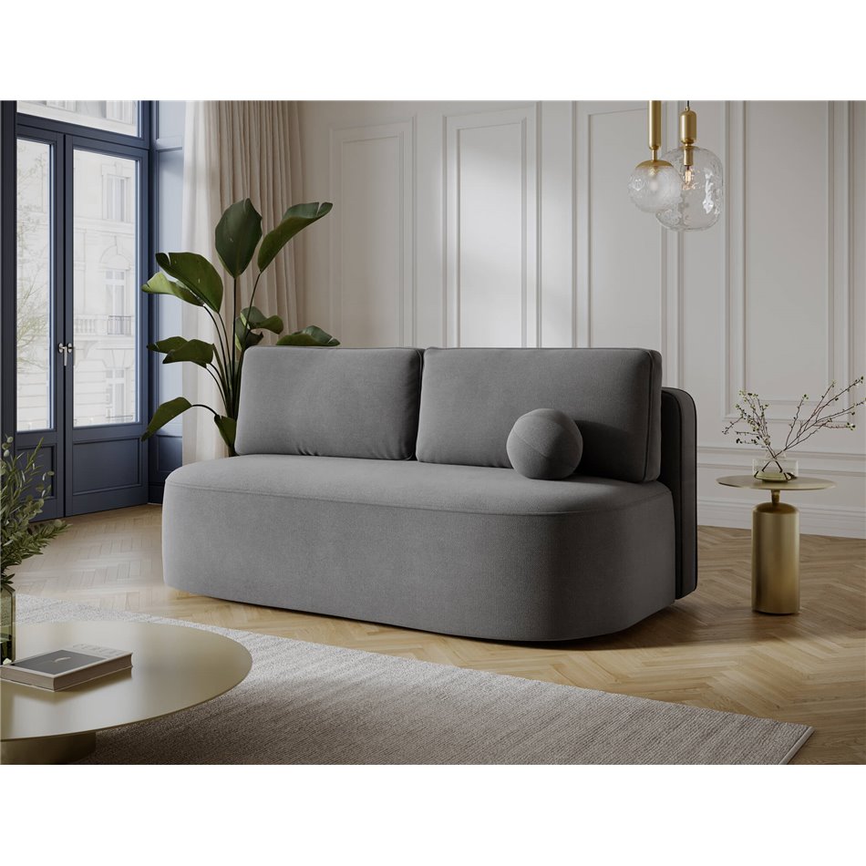 Sofa bed Eliana, sleeping function, Poco 04, grey, H93x193x96cm