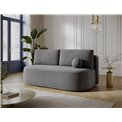 Sofa bed Eliana, sleeping function, Poco 04, grey, H93x193x96cm