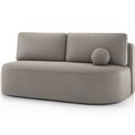 Sofa bed Eliana, sleeping function, Royal 18, boucle, beige, H93x193x96cm