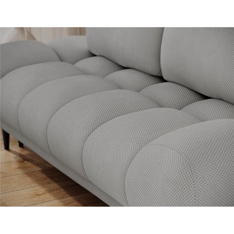 Диван-кровать Elguavio, раздвижной, Calmora 03, серый, H97x210x91cm