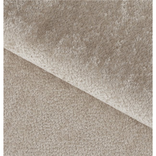 Corner sofa Efanito L, sleeping function, Amore 18, boucle, beige, H105x288x200cm