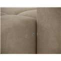 Corner sofa Efanito L, sleeping function, Amore 18, boucle, beige, H105x288x200cm