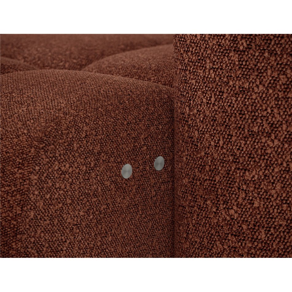 Corner sofa Efanito L, sleeping function, Jaffray 30, red, H105x288x200cm