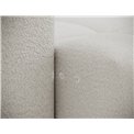 Corner sofa Efanito R, sleeping function, Royal 01, boucle, white, H105x288x200cm
