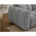 Corner sofa Efanito R, sleeping function, Royal 04, boucle, grey, H105x288x200cm