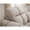 Corner sofa Efanito R, sleeping function, Royal 18, boucle, beige, H105x288x200cm