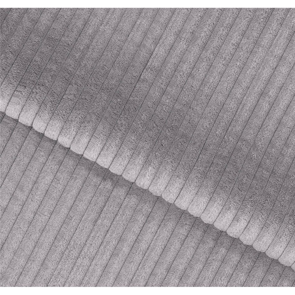 Corner sofa Elcossta L, sleeping function, Jarell 03, corduroy, grey, H95x244x154cm