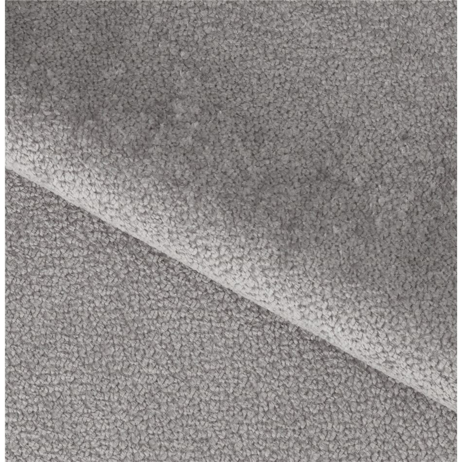 Corner sofa Elcossta L, sleeping function, Amore 04, boucle, grey, H95x244x154cm