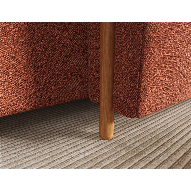 Corner sofa Elcossta R, sleeping function, Jaffray 30, brown, H95x244x154cm