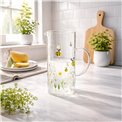 Pitcher Honey, glass, 1500ml, H23x17x10cm
