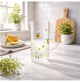 Ąsotis Honey, stiklas, 1500ml, H23x17x10cm
