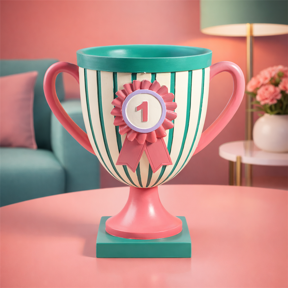 Декоративная фигурка Trophy, multi, H22x22.3x14.3cm