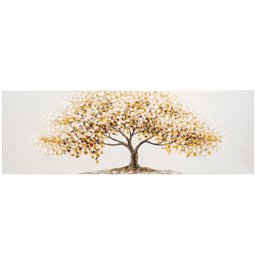 Oil paiting Flowering Tree, 150x50cm