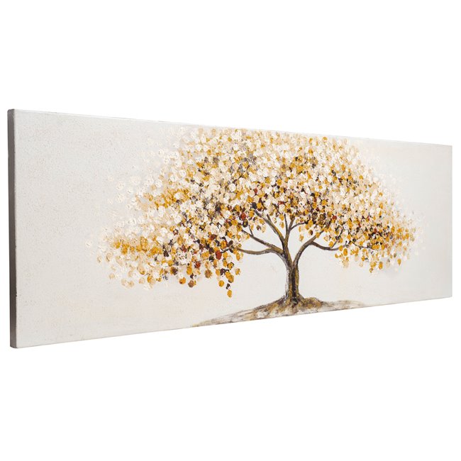 Oil paiting Flowering Tree, 150x50cm