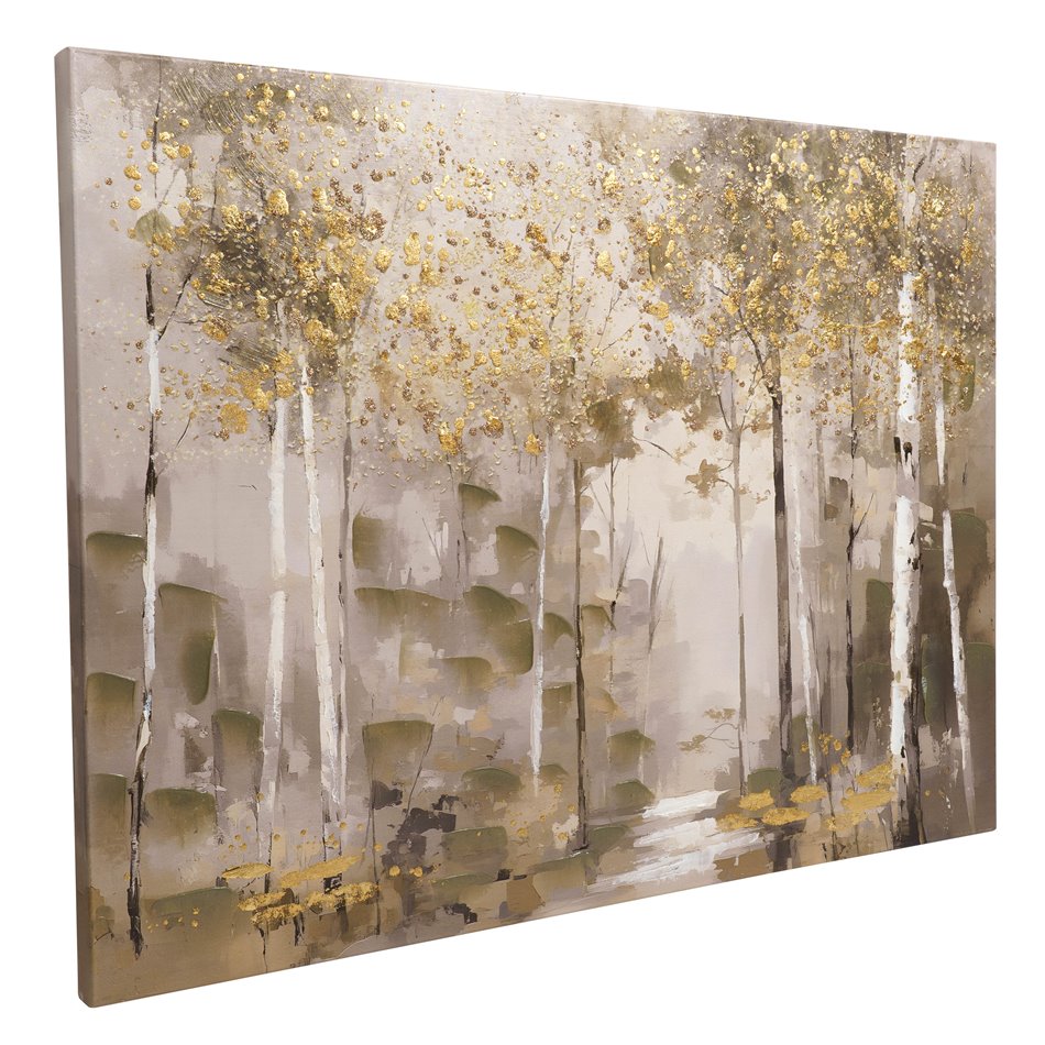 Oil paiting Forest In Autumn, 100x75cm