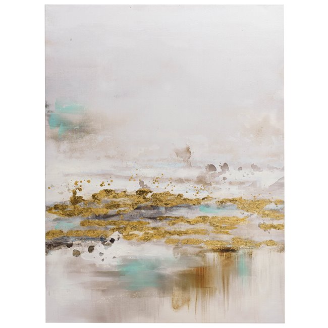 Oil paiting Golden Powder III, 75x100cm