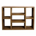 Bookshelf Saganta, mango wood, H95x130x30cm