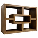 Bookshelf Sagard, mango wood, H70x100x35cm
