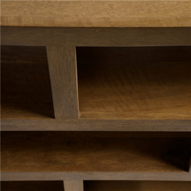 Bookshelf Sagard, mango wood, H70x100x35cm