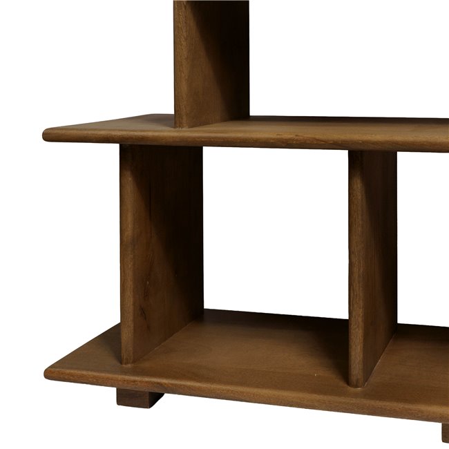 Bookshelf Sarinen, mango wood, H115x140x35cm