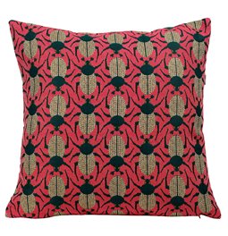 Decorative pillowcase Beetles 12, 45x45cm