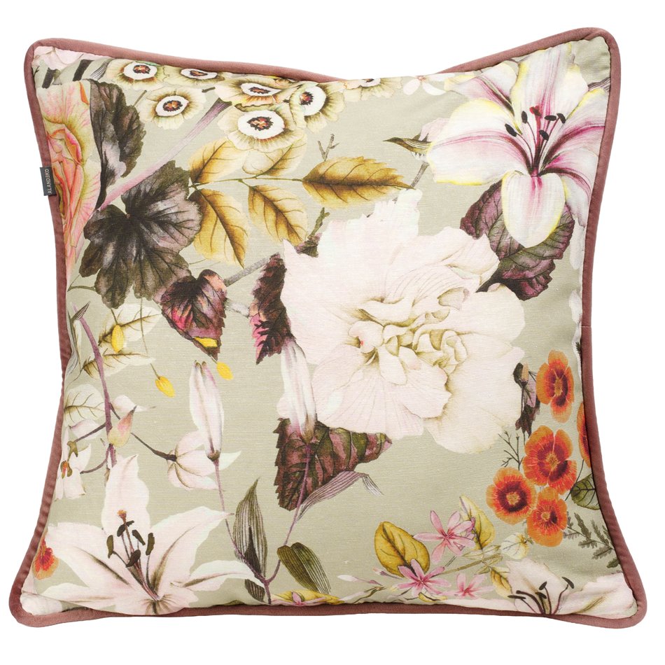 Decorative pillowcase Estelle 1, with trim, 45x45cm