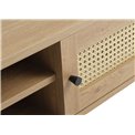 TV table Usakola, natural color, MDF/metal, H43x120x40cm