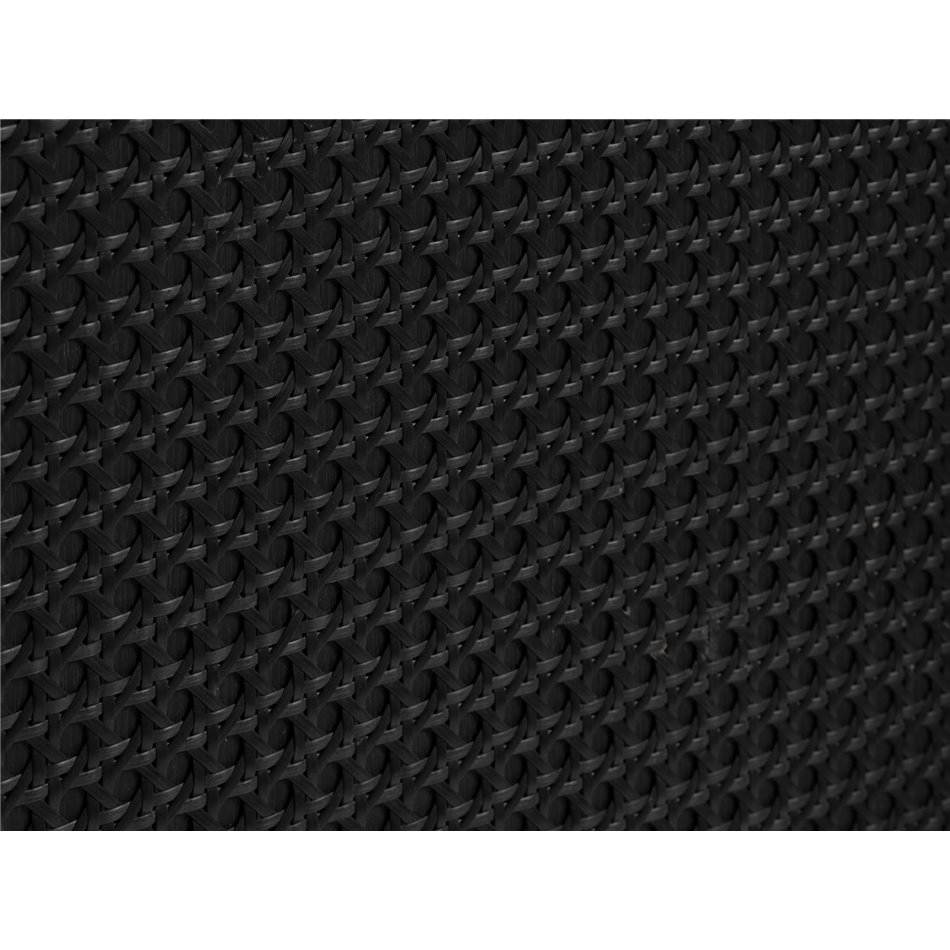 Side table Usakola, black, MDF/metal, H70x45x45cm