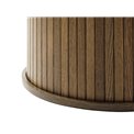 Round dining table Nola, oak veneer/MDF, D120cm H75cm