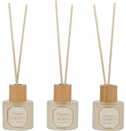 Diffuser set 3 ELISA, 3x45ml, H20cm, D5cm