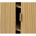 Шкаф Unkavo, натурального цвета, шпон дуба/MDF, H113х90х40см