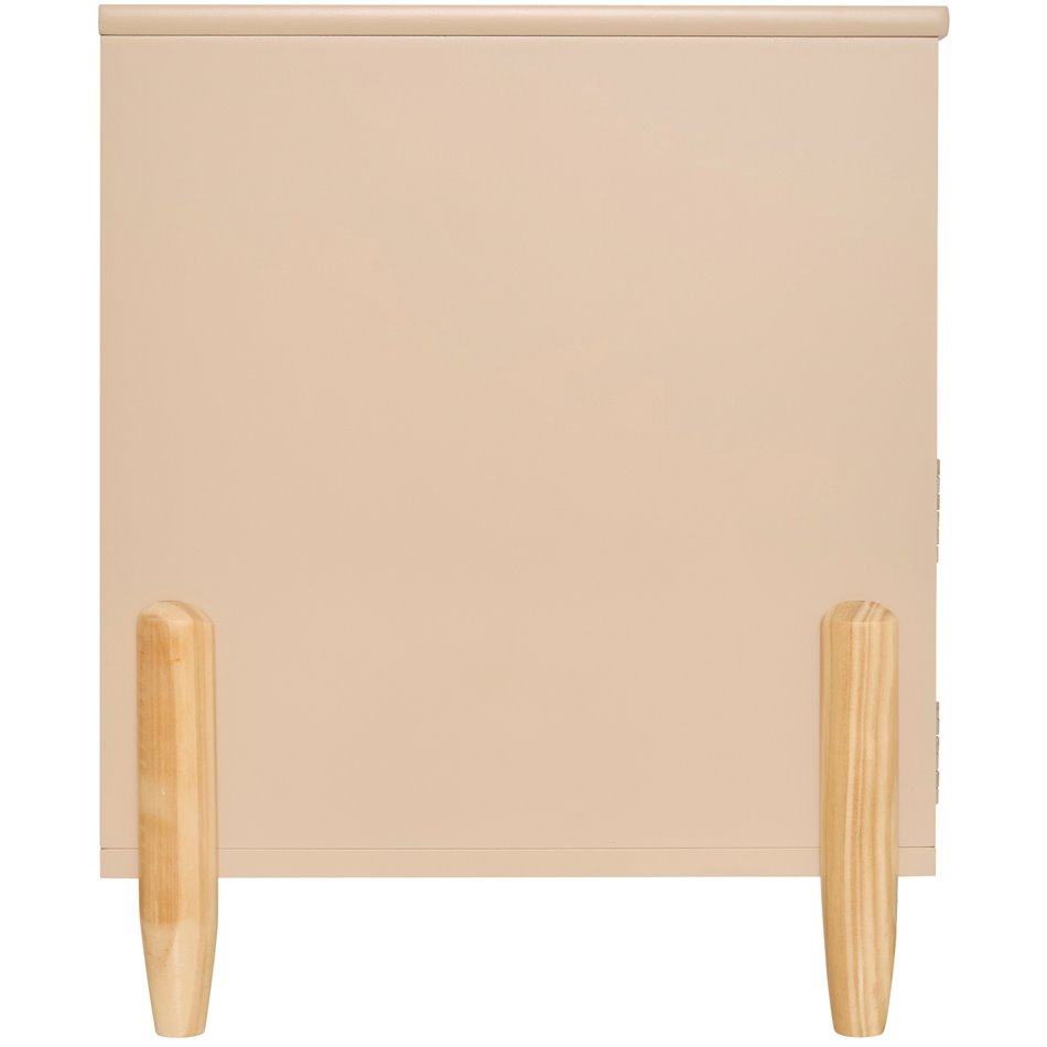 Nightstand Sweet Bear, MDF/pine wood legs, H40x35.5x33cm