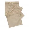 Napkin set CHAMB JANE LIN, 4 pcs., beige, 40x40cm