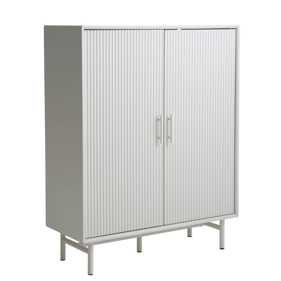 Шкаф Unalma, белый, MDF/металл, H125x40x100см