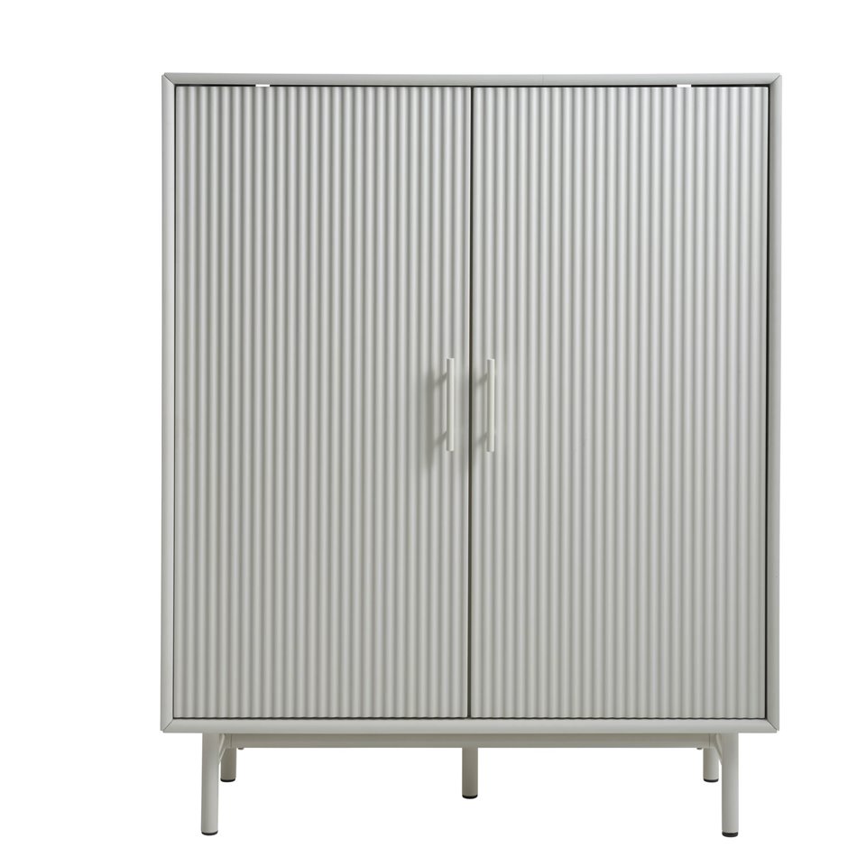 Шкаф Unalma, белый, MDF/металл, H125x40x100см