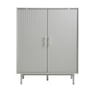 Шкаф Unalma, белый, MDF/металл, H125x40x100см