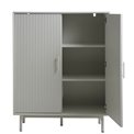 Шкаф Unalma, белый, MDF/металл, H125x40x100см
